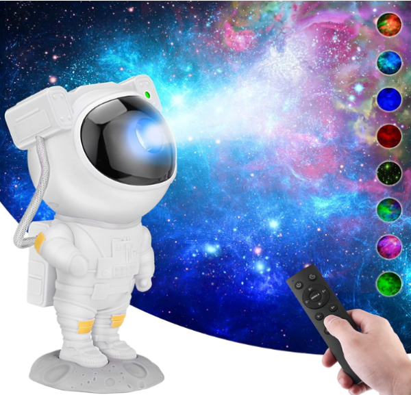 Astronaut Galaxy Projector Night Lamp With Remote Control